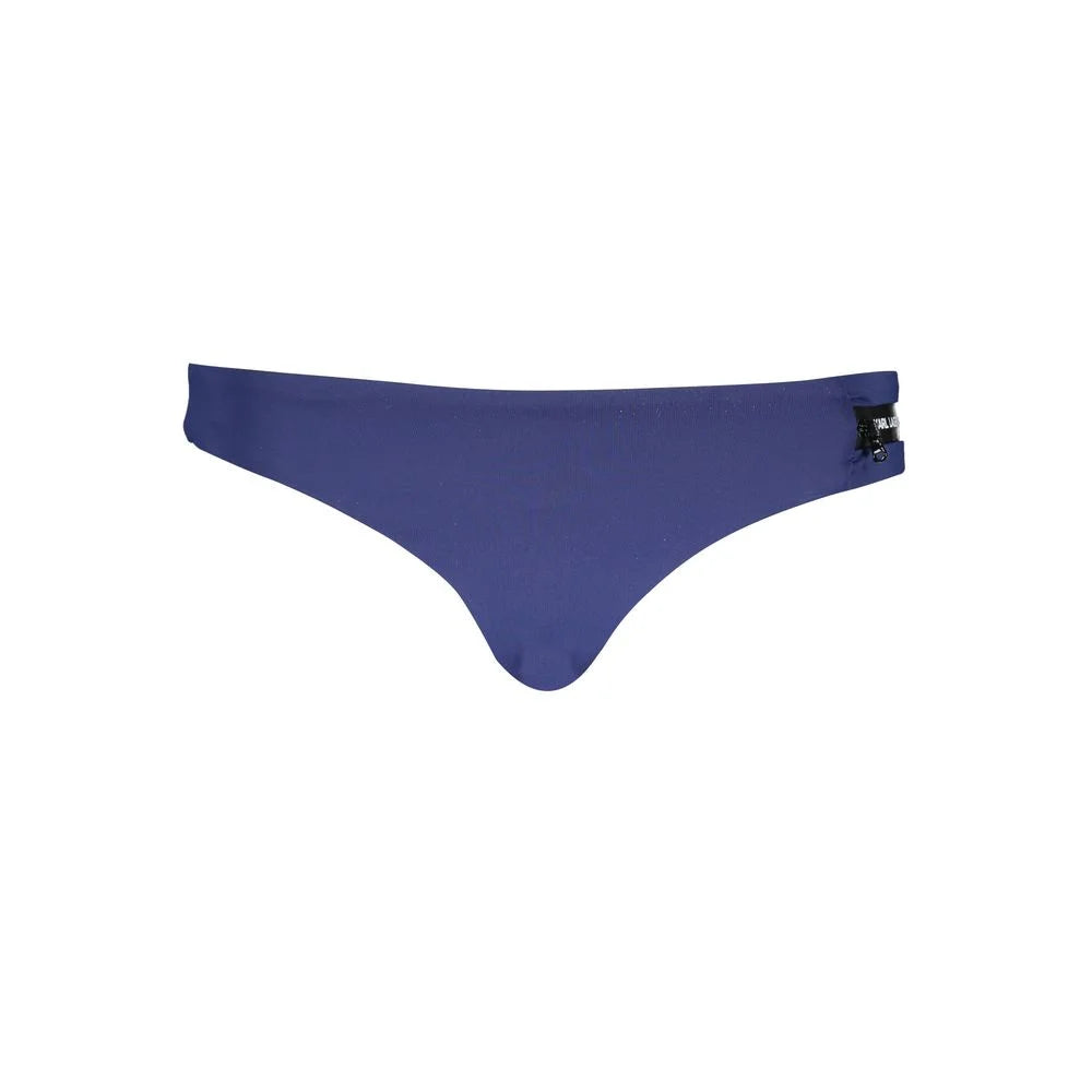 Karl Lagerfeld Blue Elastane Swimwear - Swim Briefs