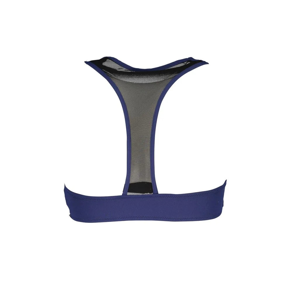 Karl Lagerfeld Blue Elastane Swimwear - XS - One-Piece Swimsuits