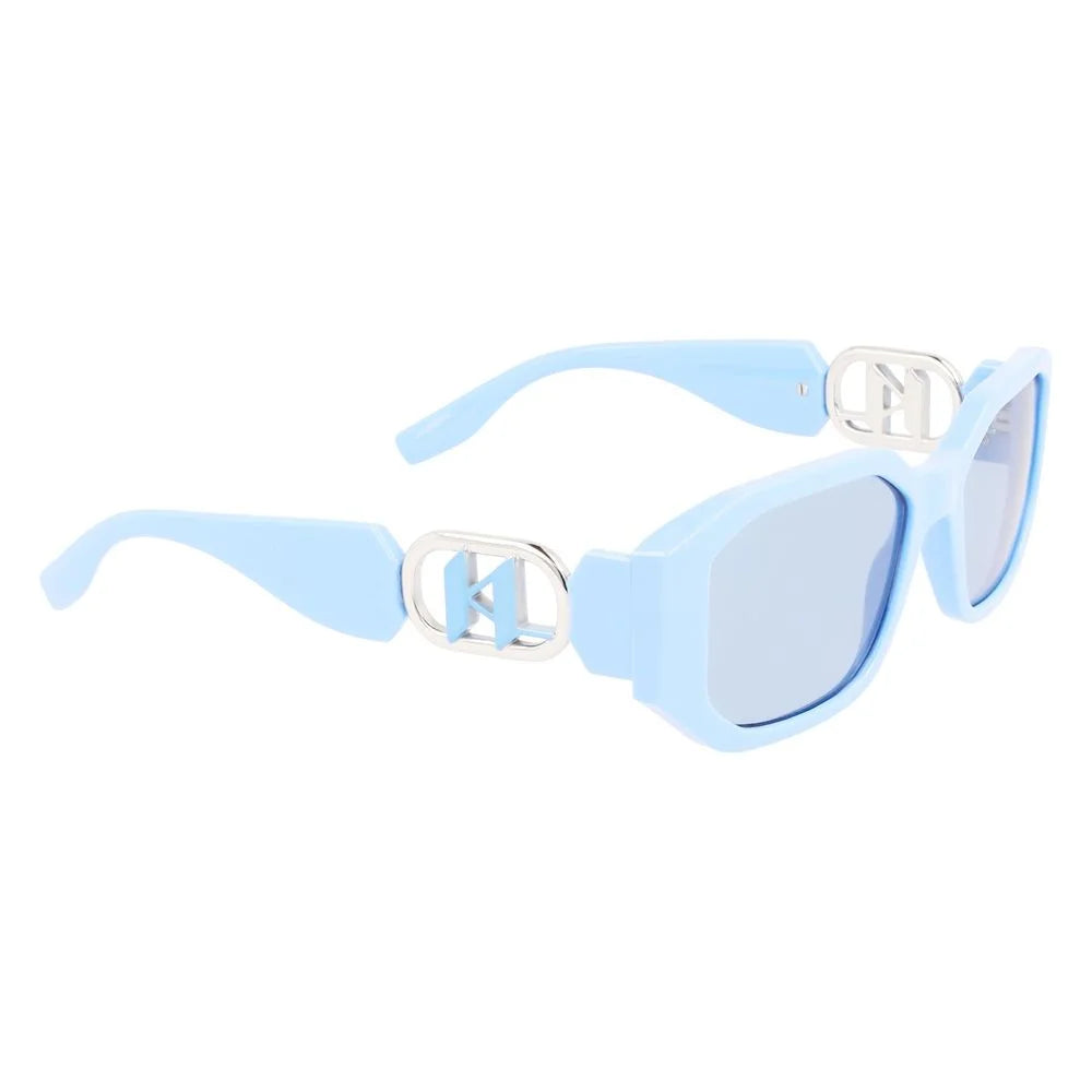 Karl Lagerfeld Blue Injected Sunglasses - Sunglasses