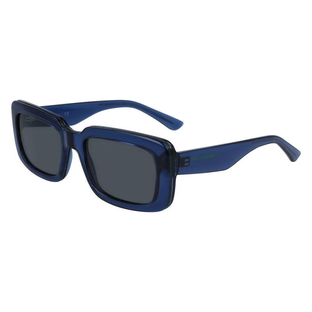 Karl Lagerfeld Blue Injected Sunglasses - Sunglasses
