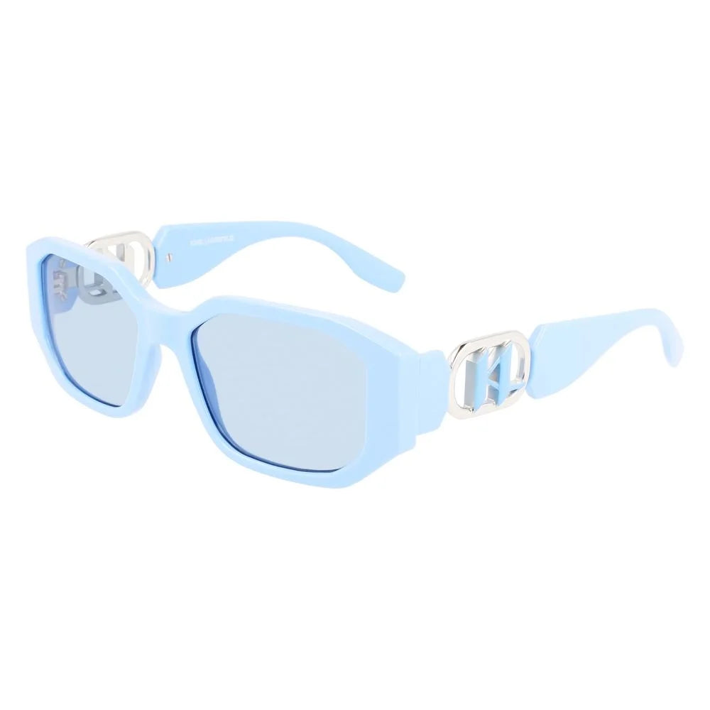 Karl Lagerfeld Blue Injected Sunglasses - Sunglasses