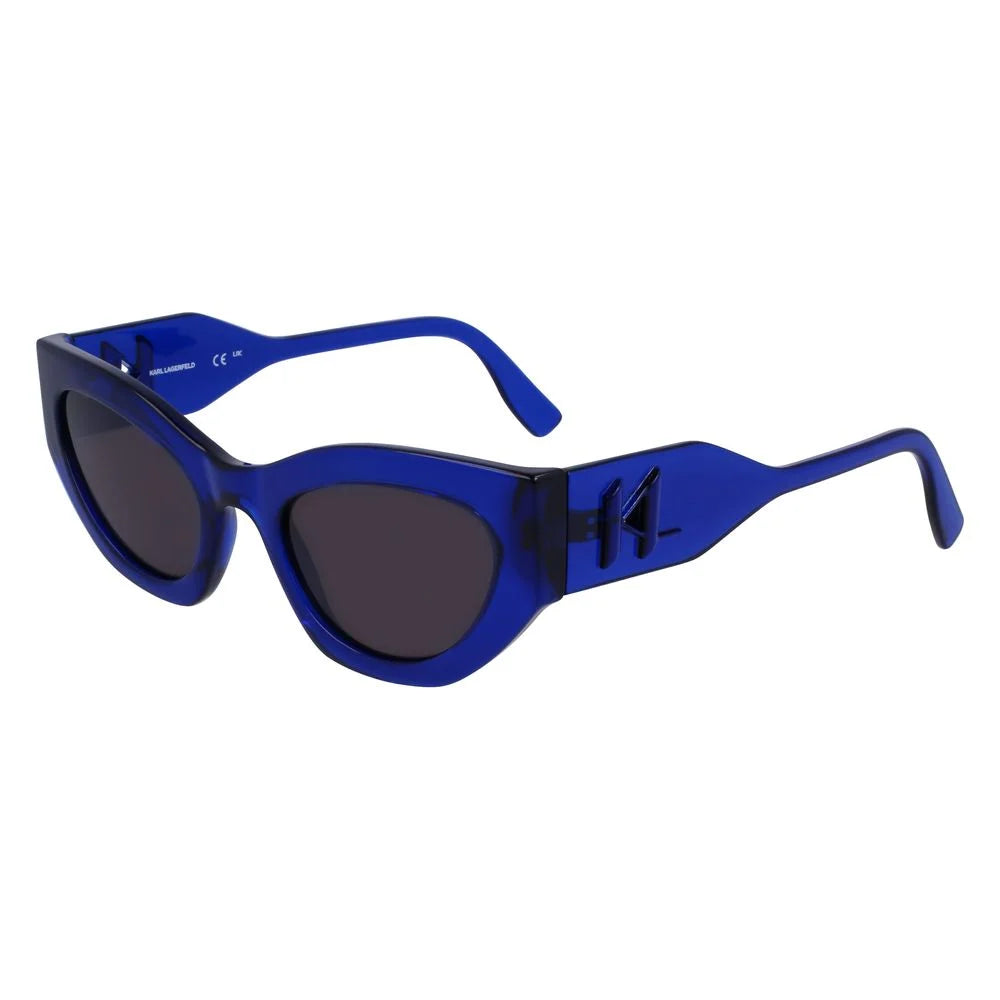 Karl Lagerfeld Blue Injected Sunglasses