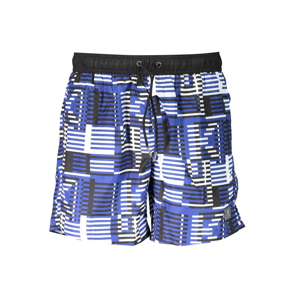 Karl Lagerfeld Blue Polyester Swimwear - Boardshorts