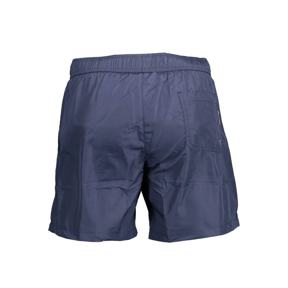 Karl Lagerfeld Blue Polyester Swimwear - S - Swim Boxers