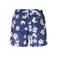 Karl Lagerfeld Blue Polyester Swimwear - Swim Boxers