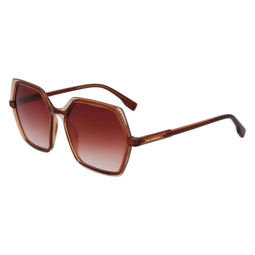 Karl Lagerfeld Brown Injected Sunglasses - Sunglasses
