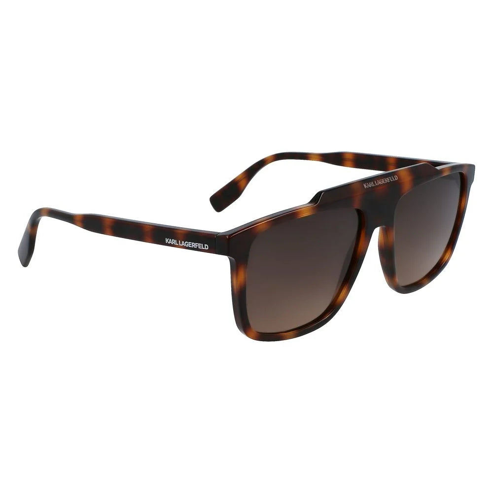Karl Lagerfeld Brown Injected Sunglasses