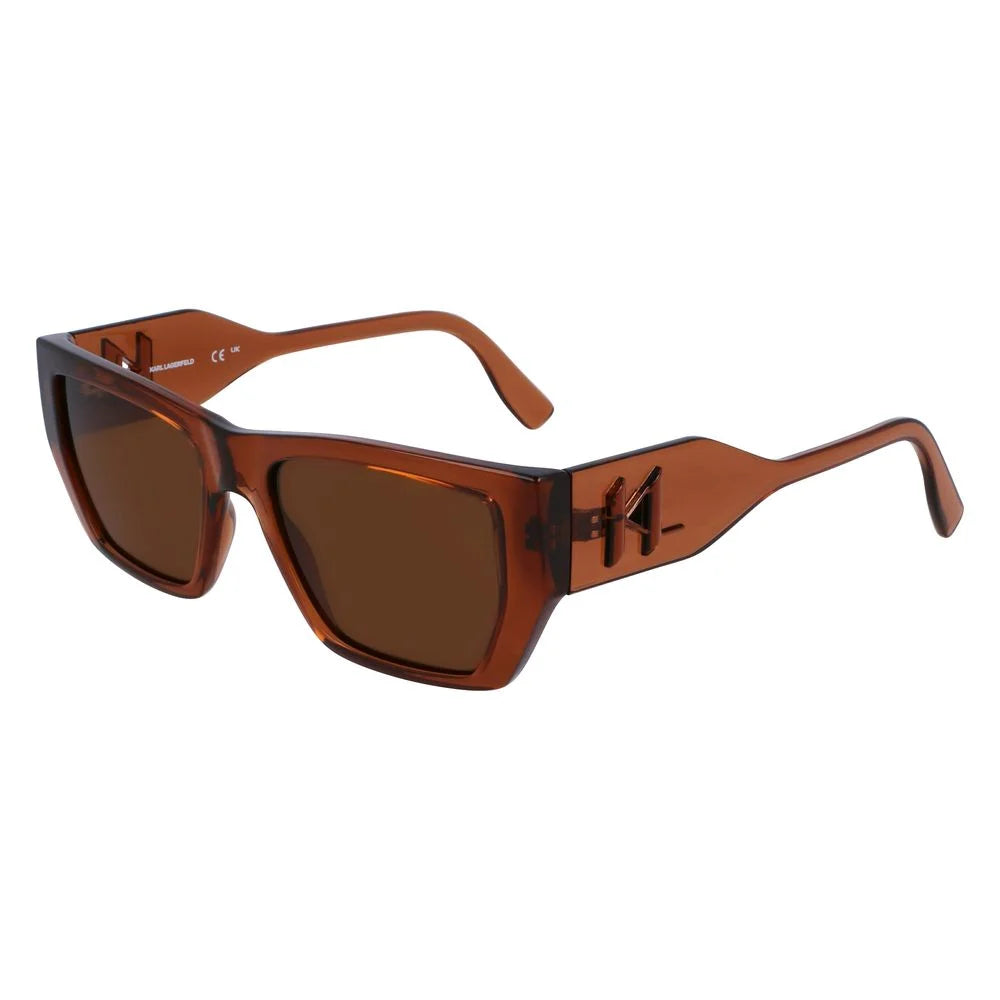 Karl Lagerfeld Brown Injected Sunglasses