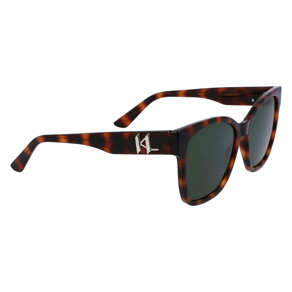 Karl Lagerfeld Brown Injected Sunglasses - Sunglasses