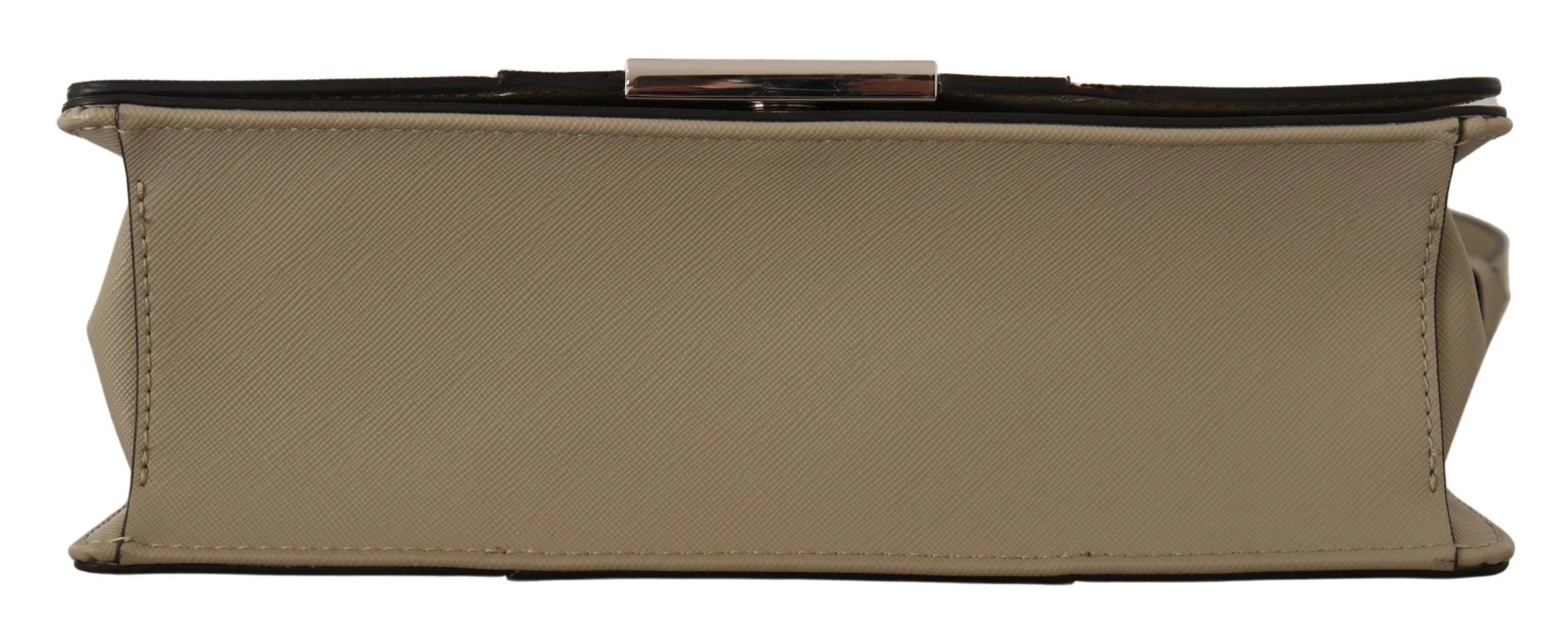 Karl Lagerfeld Chic Sage Shoulder Bag with Dual Straps - Shoulder Bags