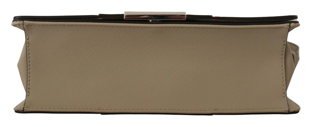 Karl Lagerfeld Chic Sage Shoulder Bag with Dual Straps - Shoulder Bags