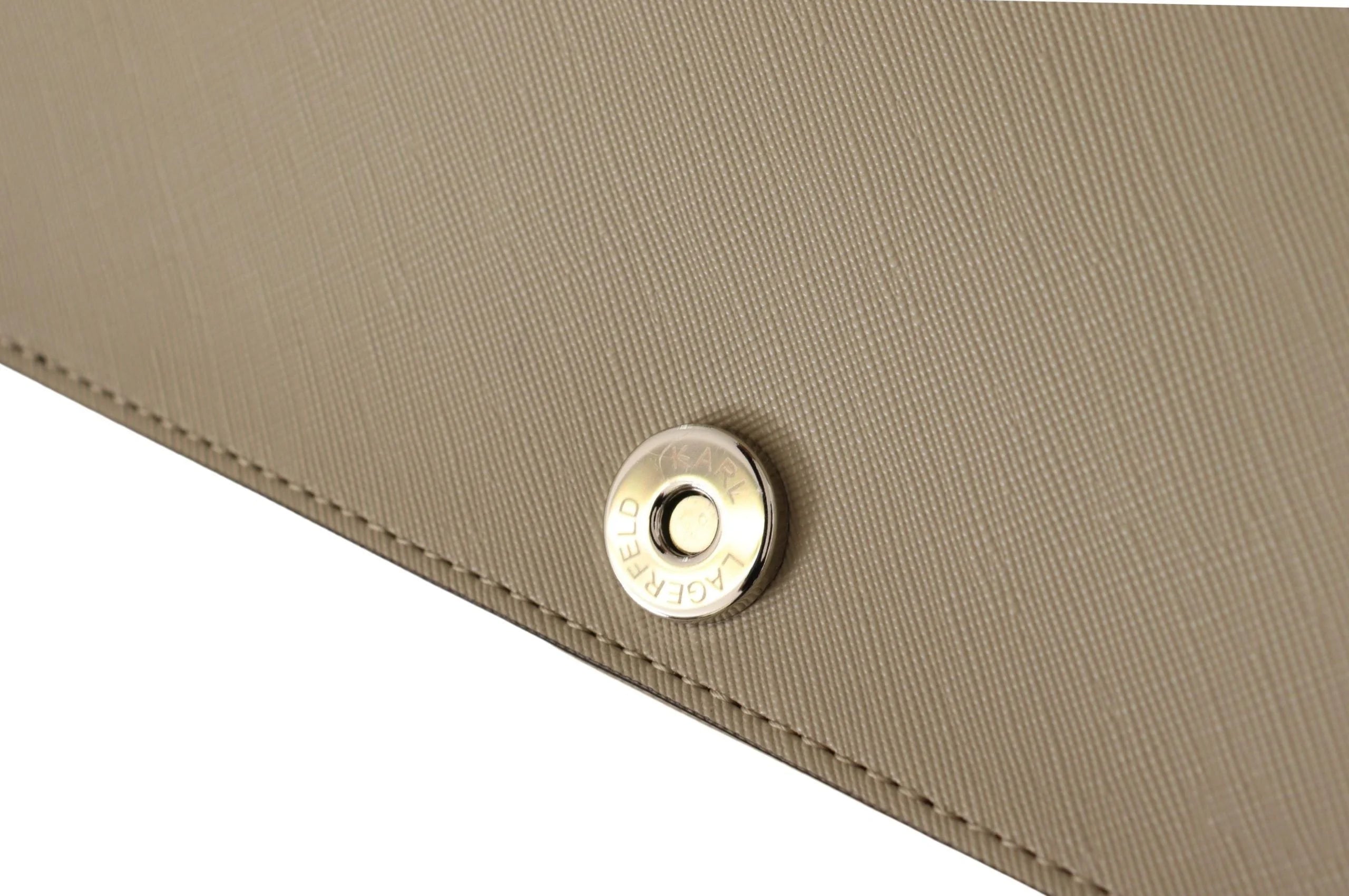 Karl Lagerfeld Chic Sage Shoulder Bag with Dual Straps - Shoulder Bags