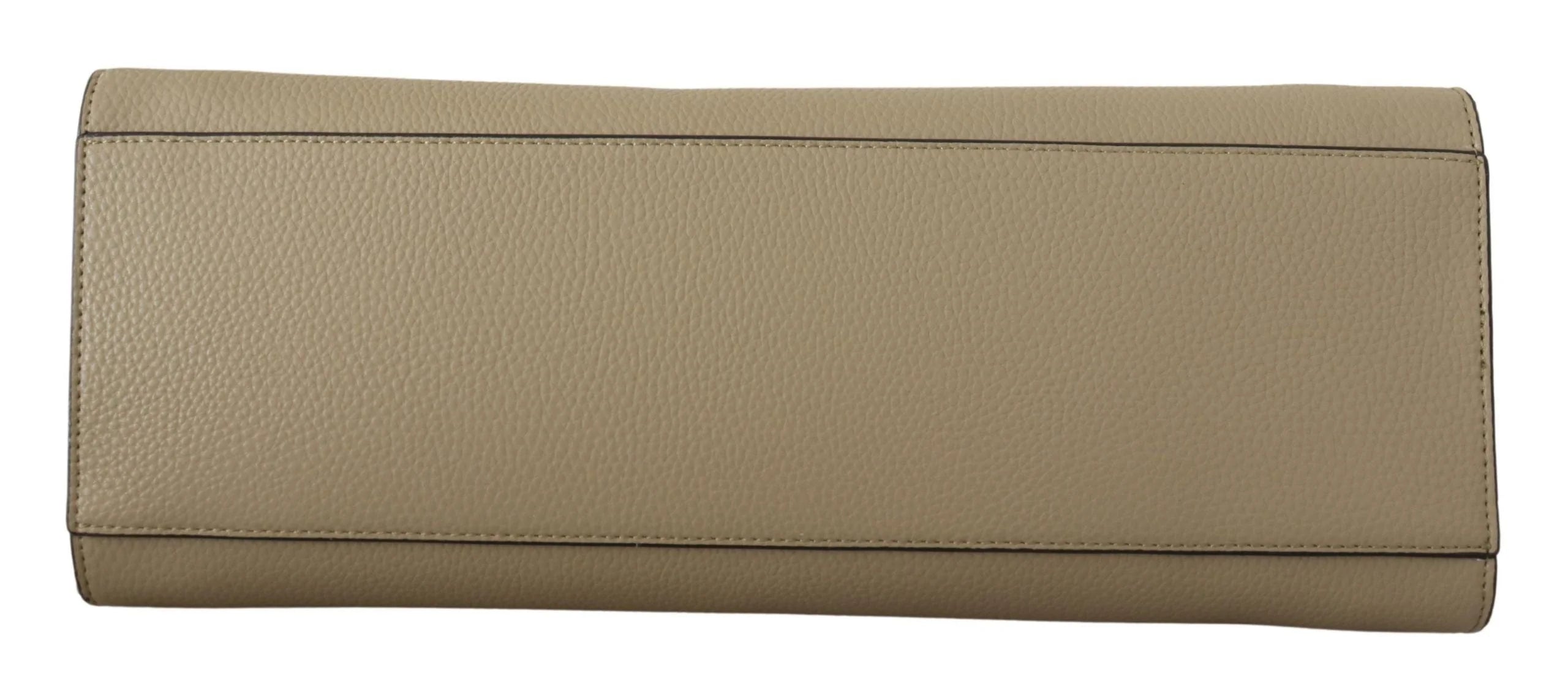 Karl Lagerfeld Enchanting Sage Green Leather Tote - Shopper Bags