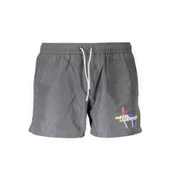 Karl Lagerfeld Gray Polyester Swimwear - S