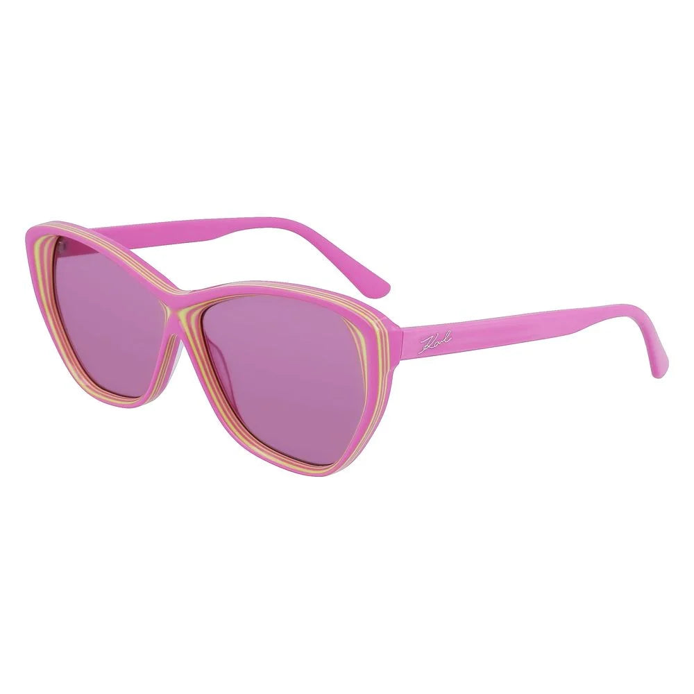 Karl Lagerfeld Multicolor Acetate Sunglasses - Sunglasses