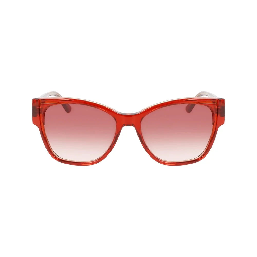 Karl Lagerfeld Orange Acetate Sunglasses - Sunglasses