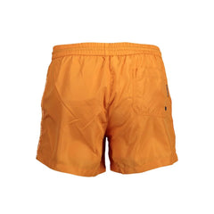 Karl Lagerfeld Orange Polyester Swimwear - S - Swim Boxers