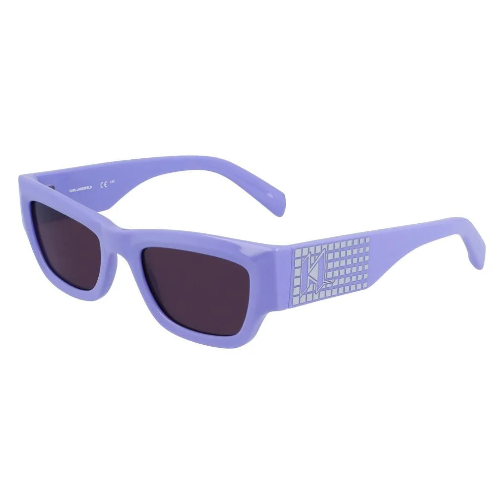 Karl Lagerfeld Purple Injected Sunglasses