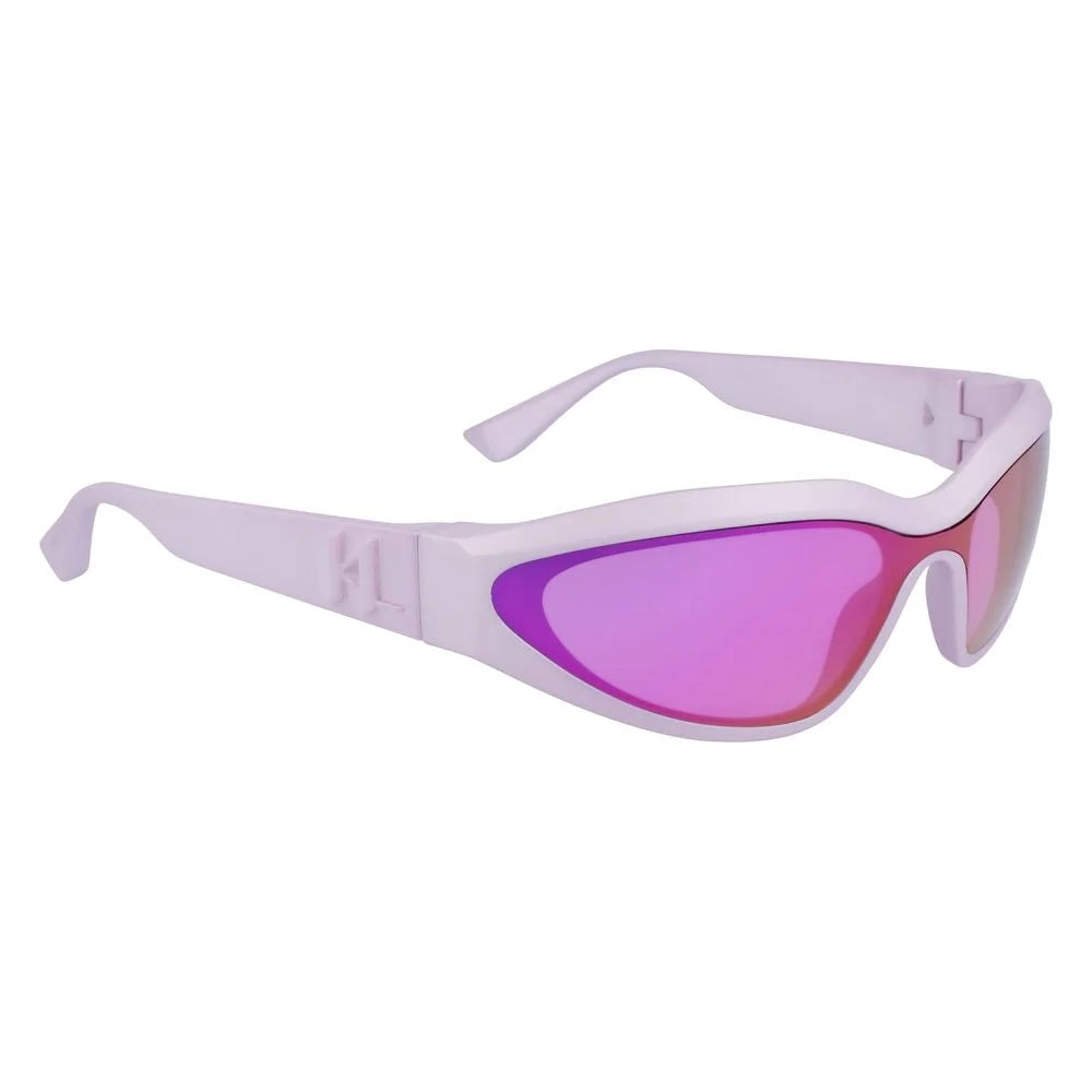 Karl Lagerfeld Purple Injected Sunglasses - Sunglasses