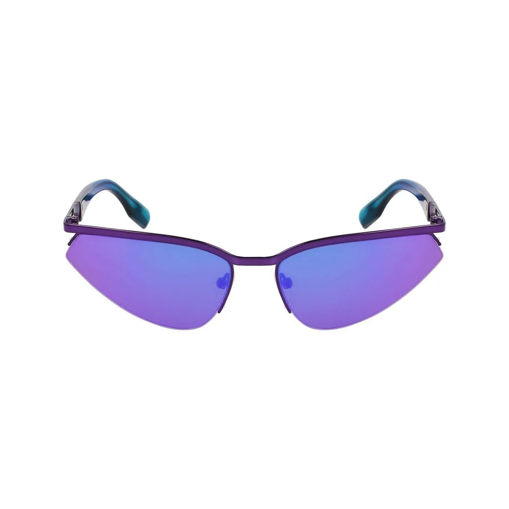 Karl Lagerfeld Purple Metal Sunglasses