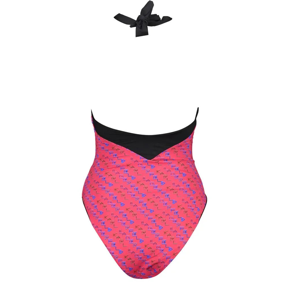Karl Lagerfeld Red Elastane Swimwear - XS