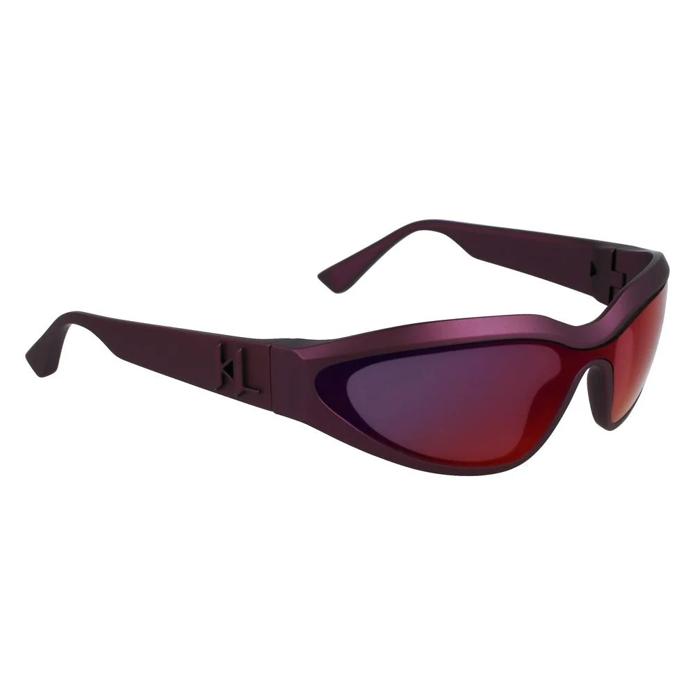 Karl Lagerfeld Red Injected Sunglasses - Sunglasses