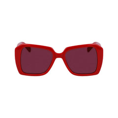 Karl Lagerfeld Red Injected Sunglasses