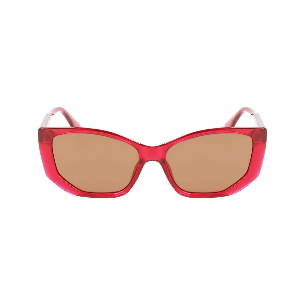 Karl Lagerfeld Red Injected Sunglasses