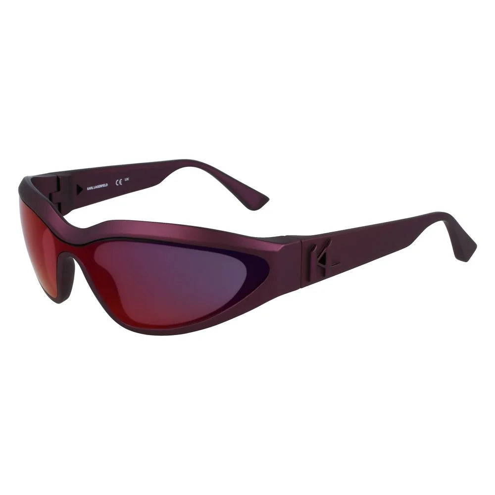Karl Lagerfeld Red Injected Sunglasses - Sunglasses