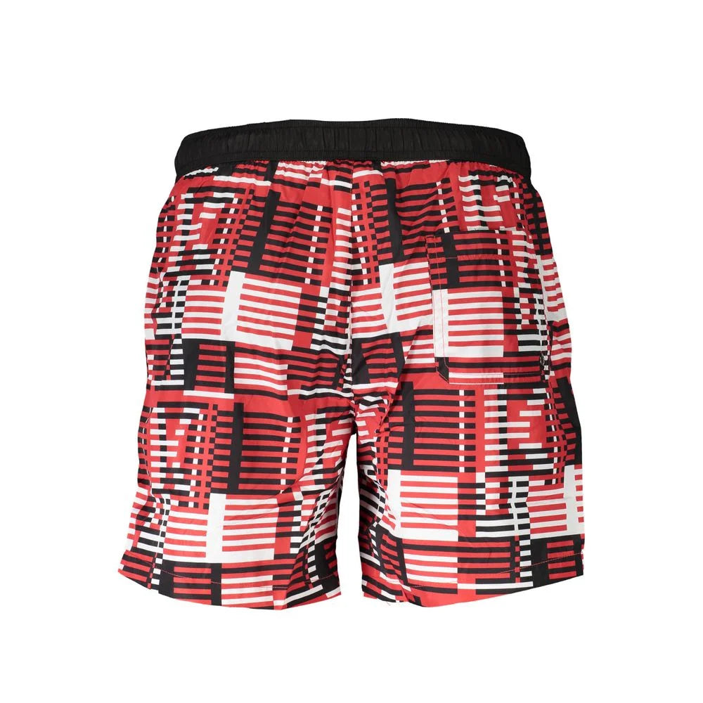 Karl Lagerfeld Red Polyester Swimwear - S - Swim Boxers