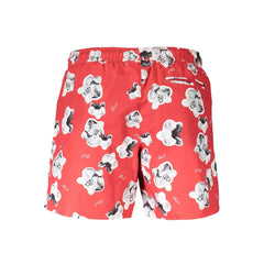 Karl Lagerfeld Red Polyester Swimwear - Swim Boxers