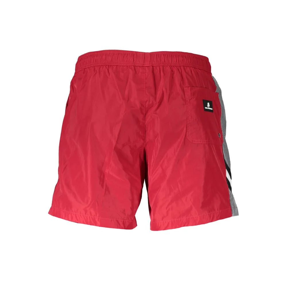 Karl Lagerfeld Red Polyester Swimwear - Swim Boxers