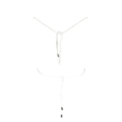 Karl Lagerfeld White Elastane Swimwear - XS - Classic Bikinis