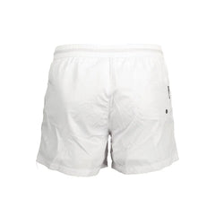 Karl Lagerfeld White Polyester Swimwear - S - Swim Boxers