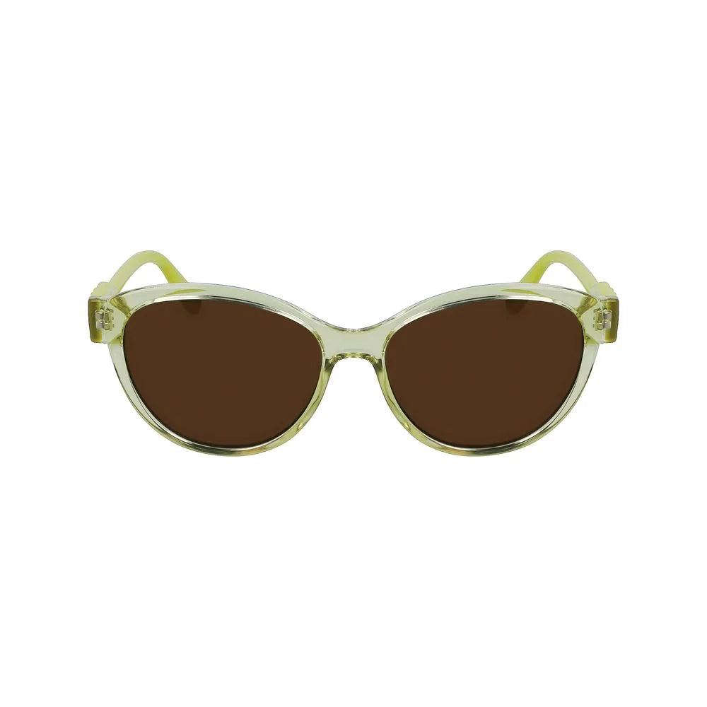 Karl Lagerfeld Yellow Injected Sunglasses