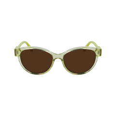 Karl Lagerfeld Yellow Injected Sunglasses