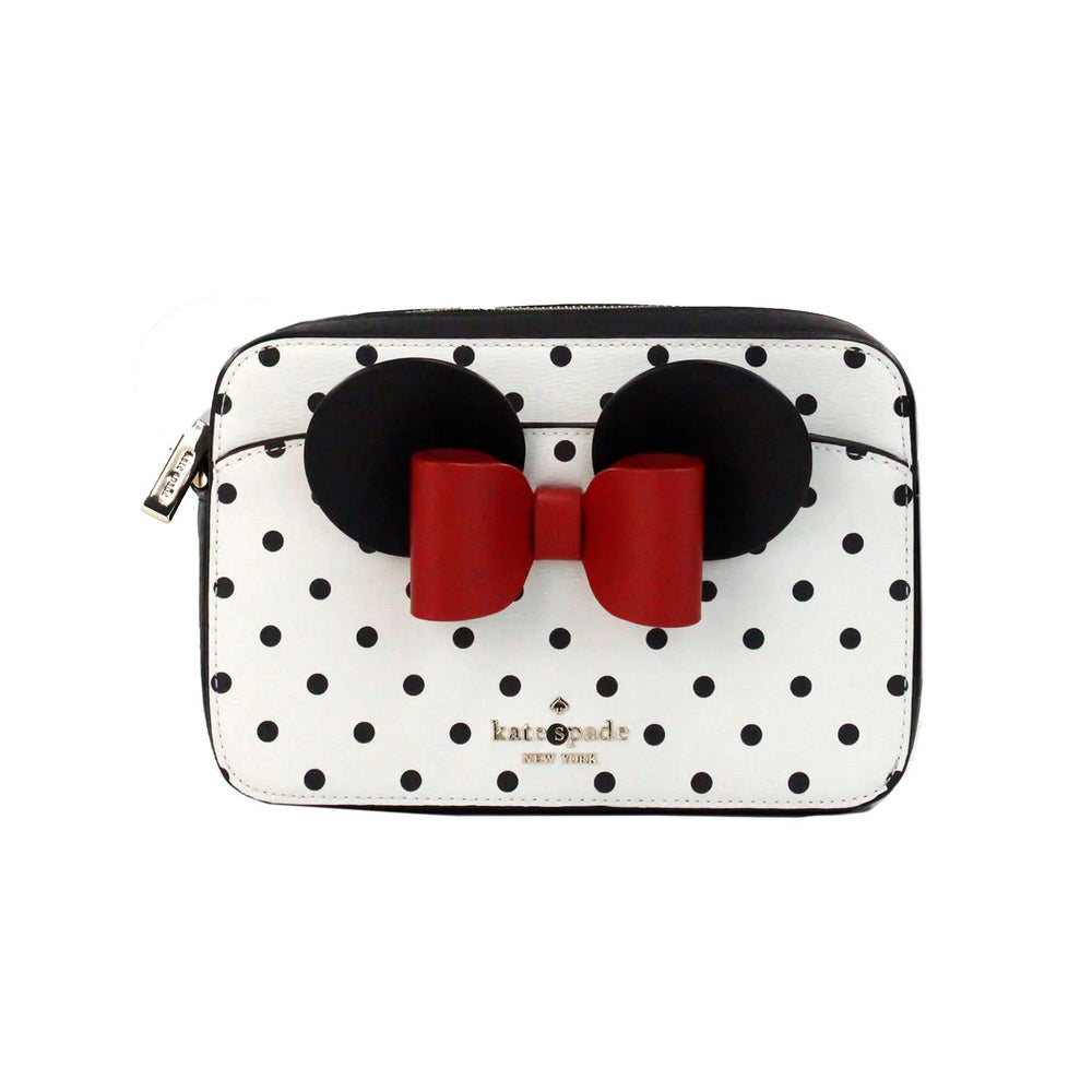 Kate Spade Disney Minnie Mouse Polka Dot Printed PVC Crossbody Camera Bag - Cross Body Bags