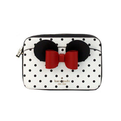 Kate Spade Disney Minnie Mouse Polka Dot Printed PVC Crossbody Camera Bag - Cross Body Bags