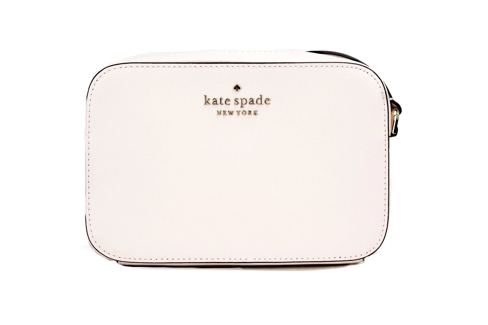 Kate Spade Staci Mini Light Rose Saffiano Leather Camera Bag Crossbody Handbag - Cross Body Bags