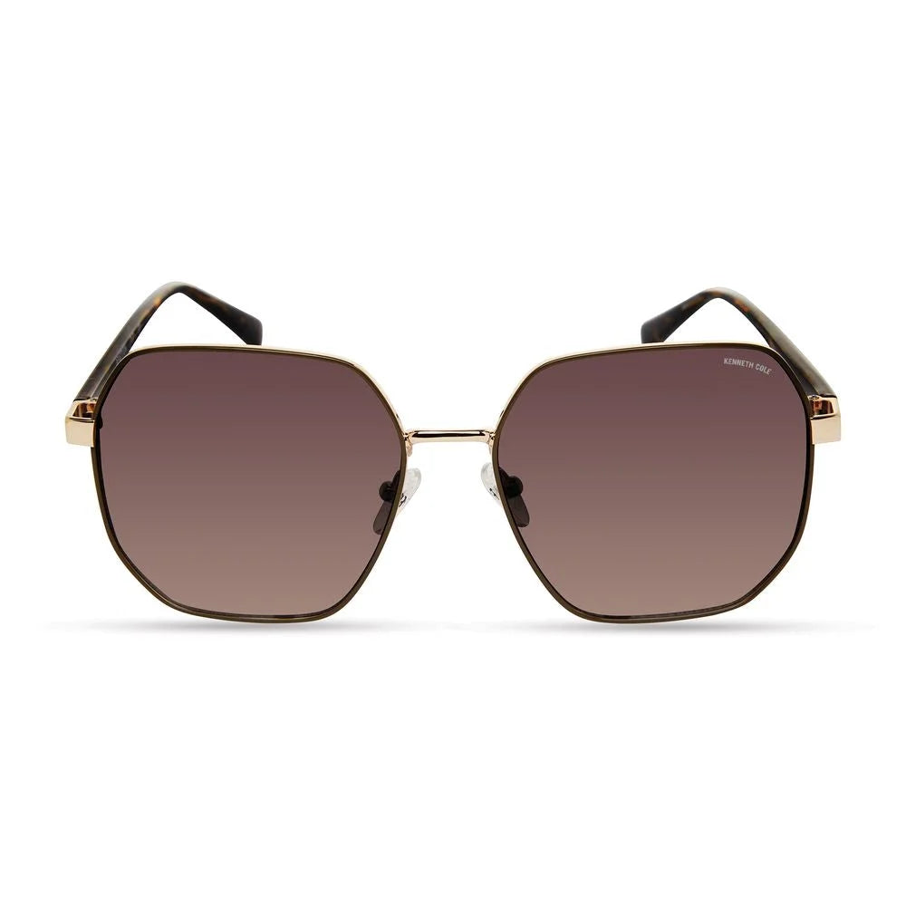 Kenneth Cole Gold Metal Sunglasses
