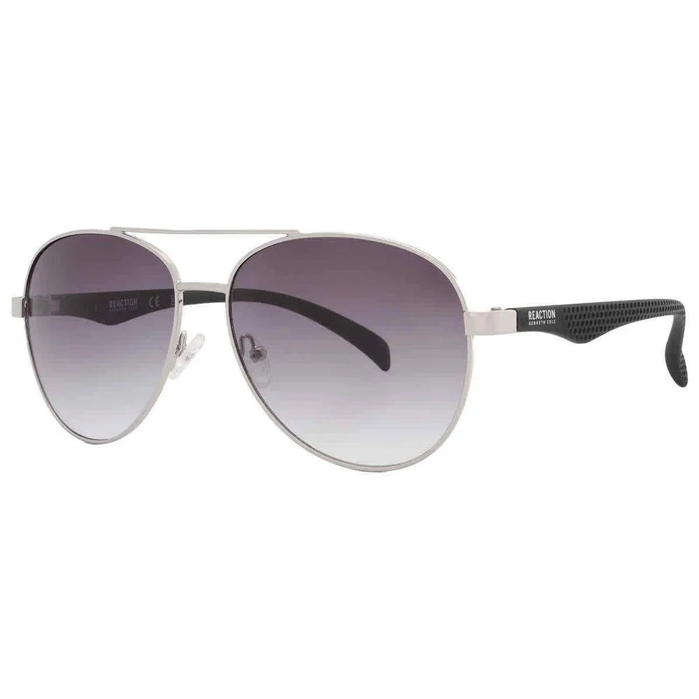 Kenneth Cole Gray Metal Sunglasses - Sunglasses