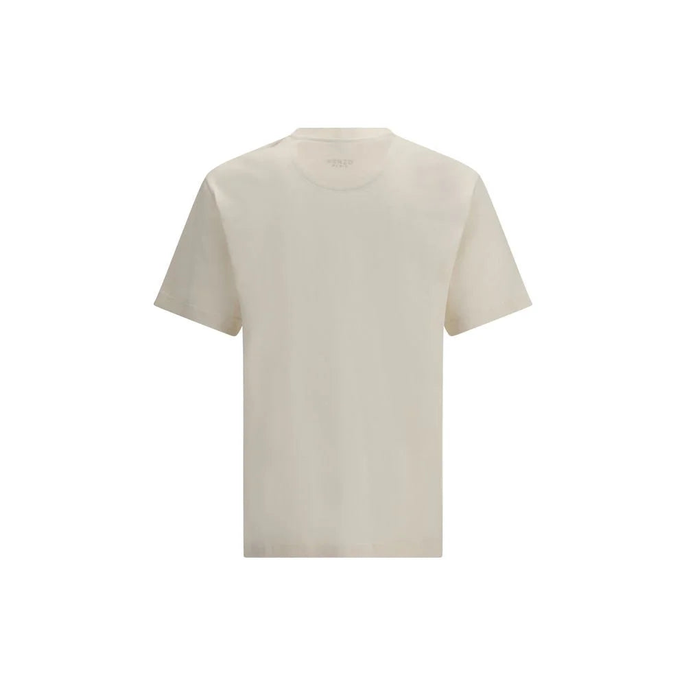 Kenzo Beige Cotton T-Shirt