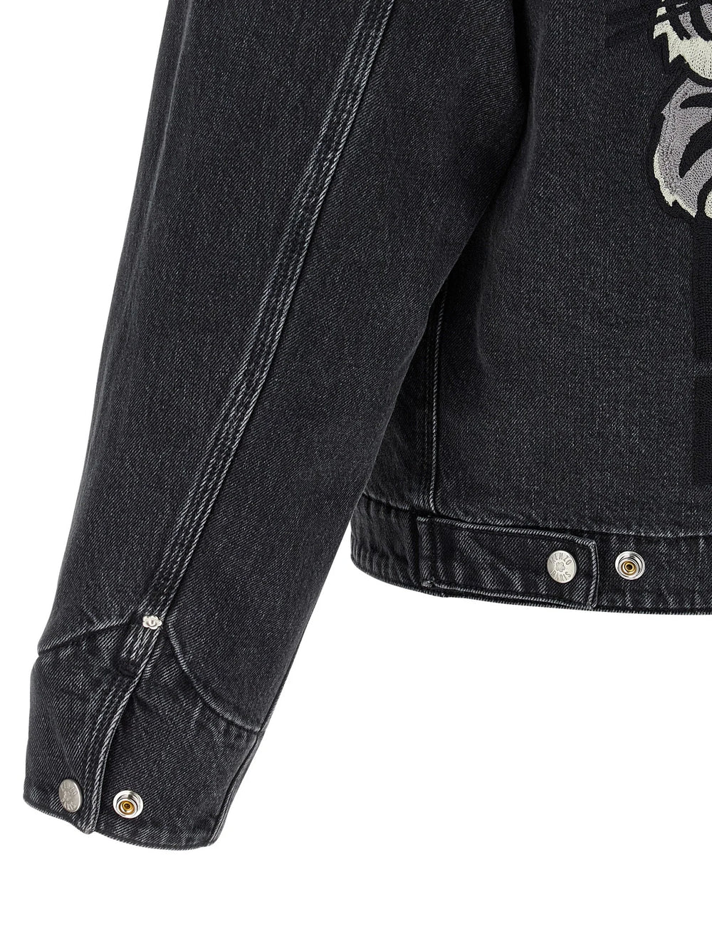Kenzo Black Cotton Denim Jacket - XL