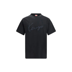 Kenzo Black Cotton T-Shirt