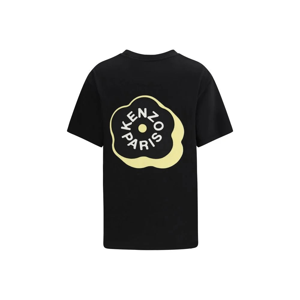 Kenzo Black Cotton T-Shirt - T-Shirts