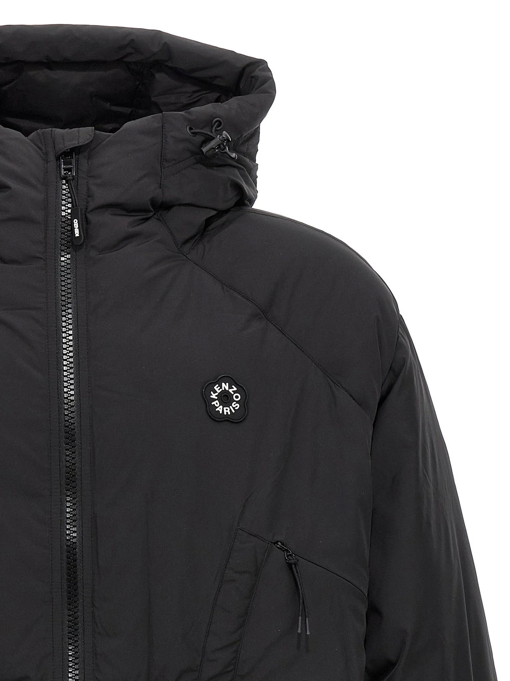 Kenzo Black Polyester Shell Jacket - XL