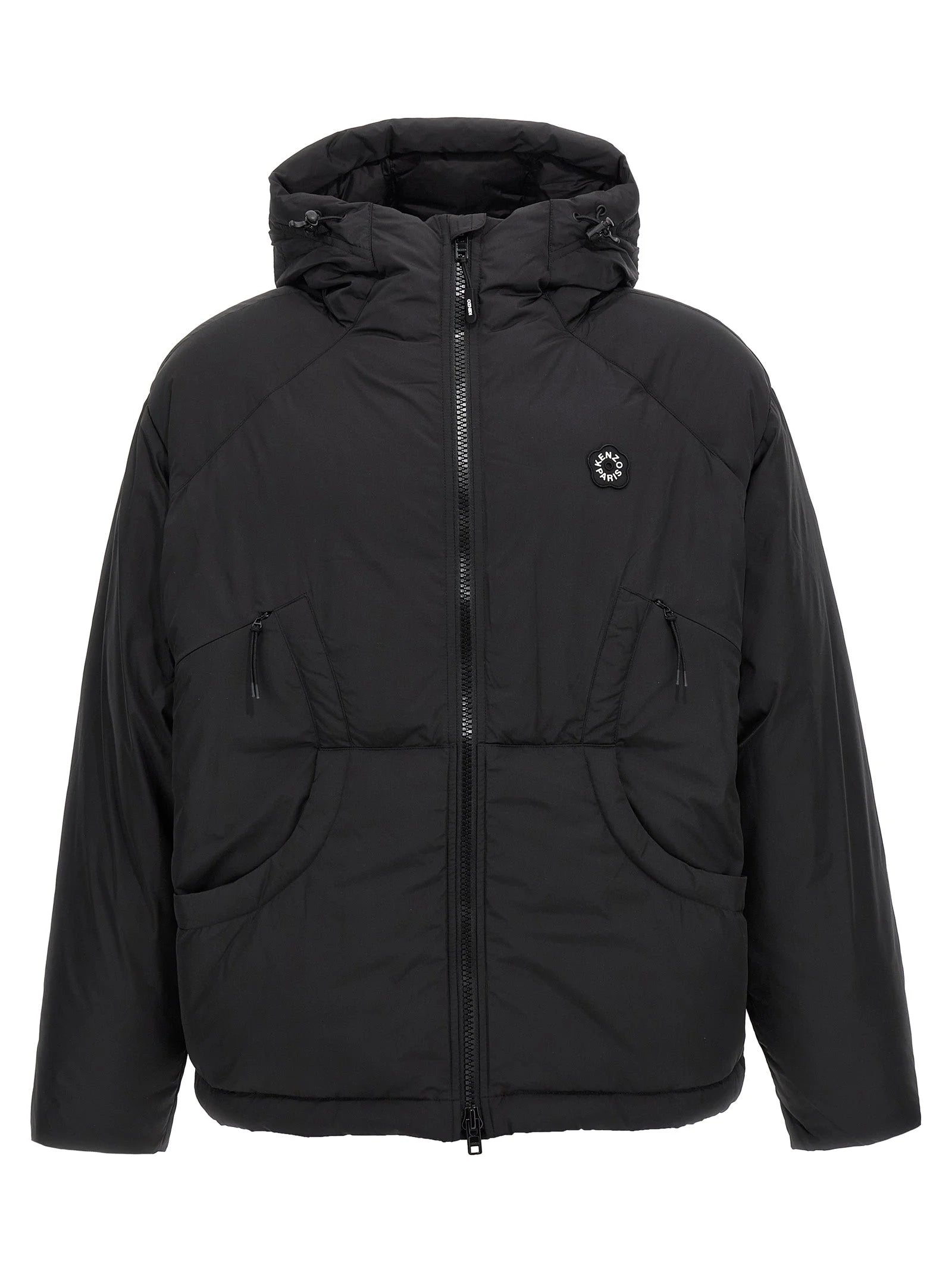 Kenzo Black Polyester Shell Jacket - XL