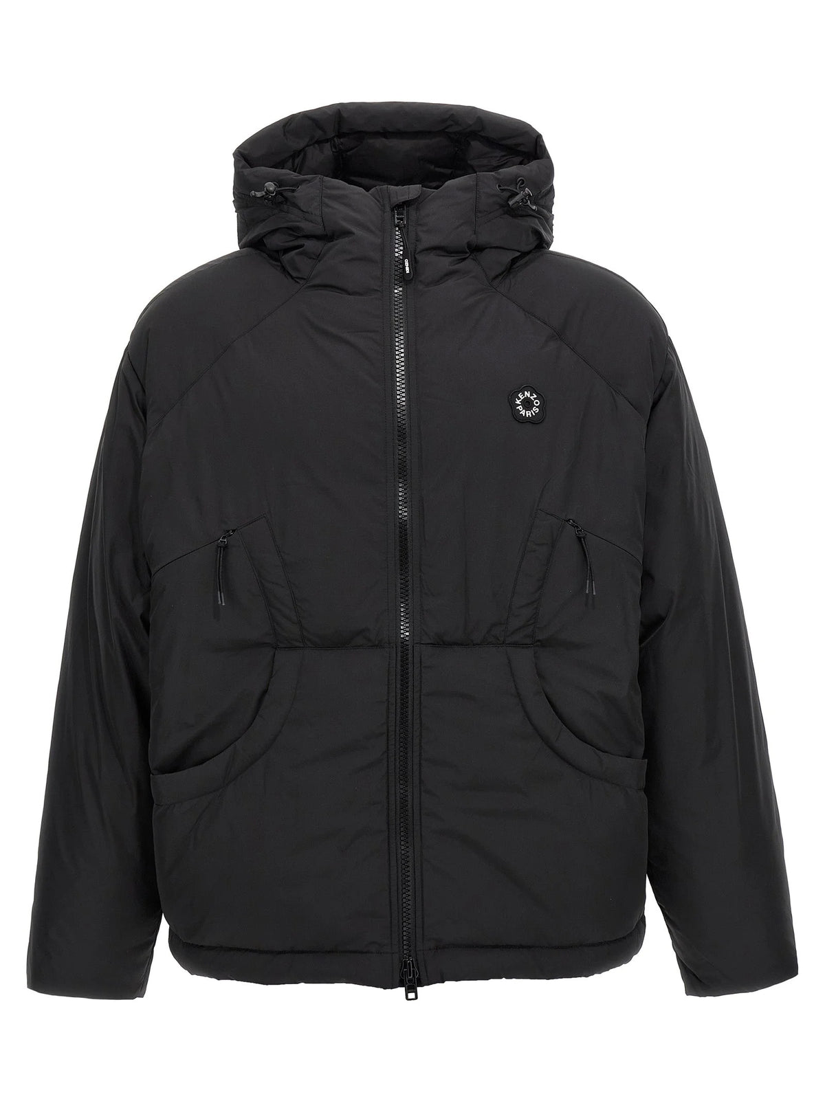 Kenzo Black Polyester Shell Jacket - XL