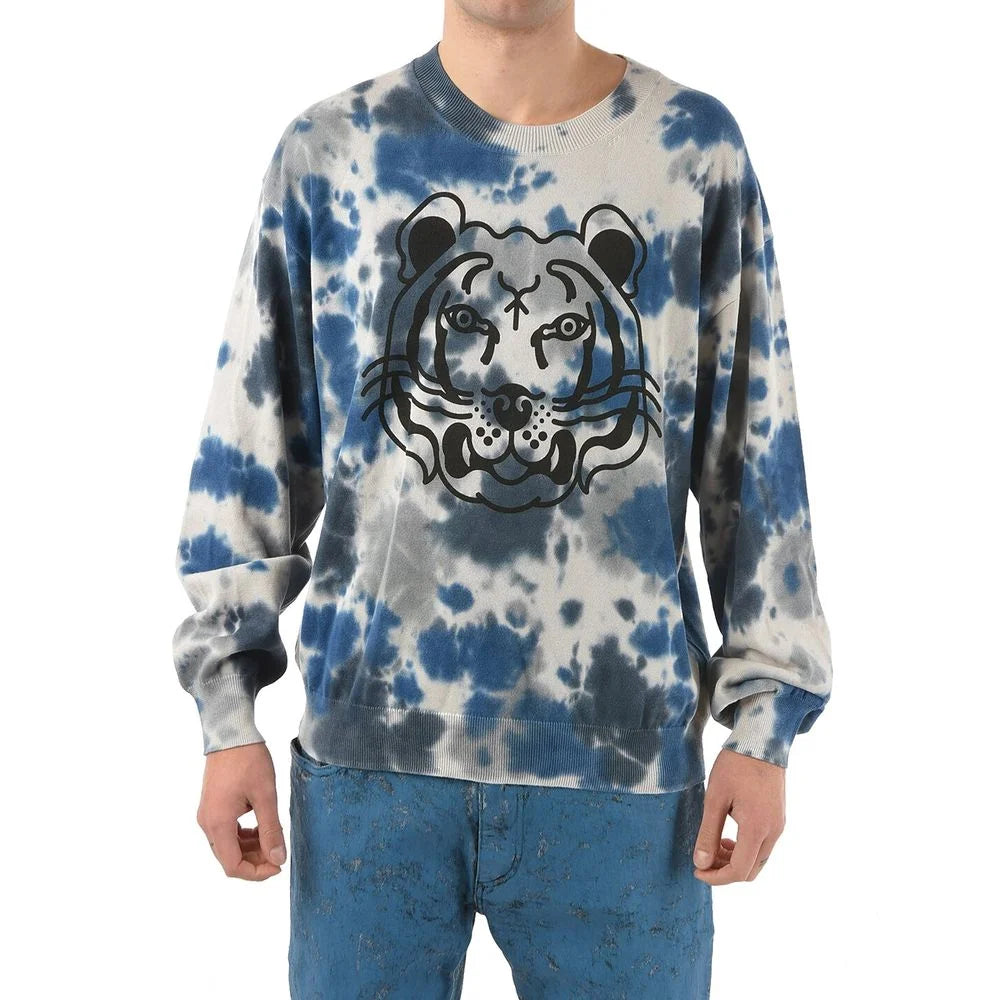 Kenzo Cotton Printed Sweater - S - Sweaters