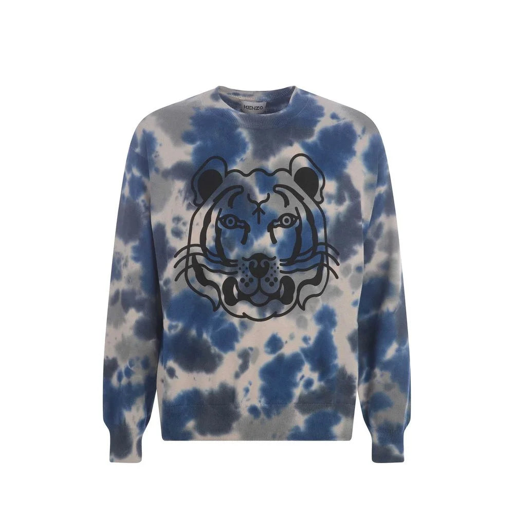 Kenzo Cotton Printed Sweater - S - Sweaters